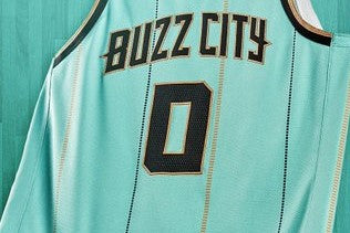 NBA BUZZ CITY CHARLOTTLE HORNETS LAMELO BALL 2021 CITY EDITION