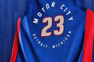 NEW 2023! City Edition Detroit Pistons CUNNINGHAM #2 Jersey