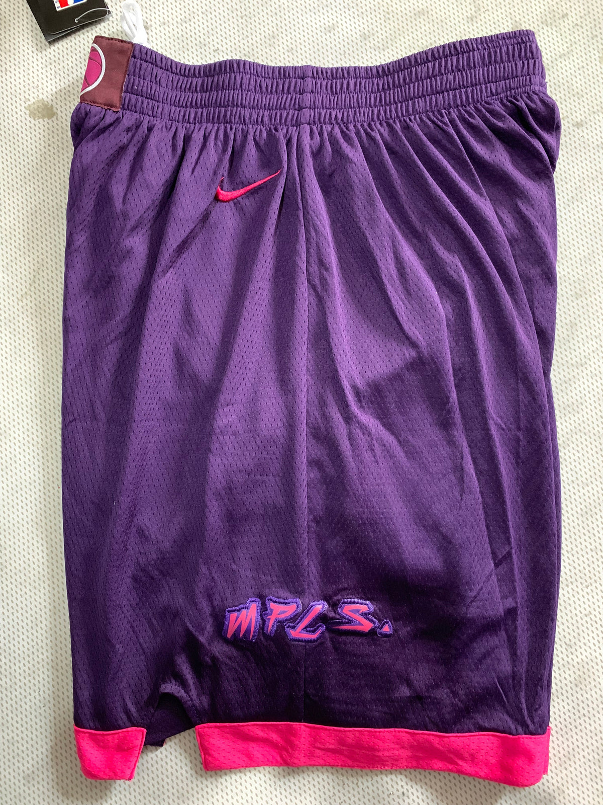 Timberwolves Team Shorts Purple