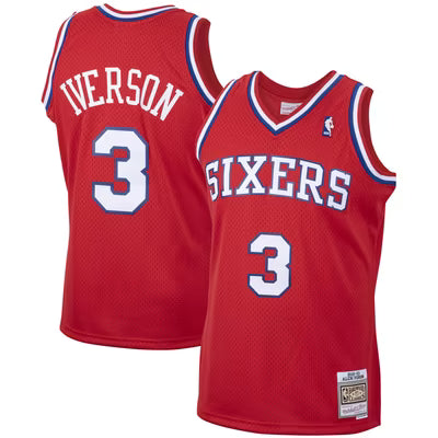 76ers - Allen Iverson #3 Sixers Retro Edition (All Colorways)