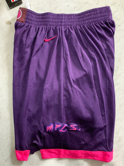 Timberwolves Team Shorts Purple