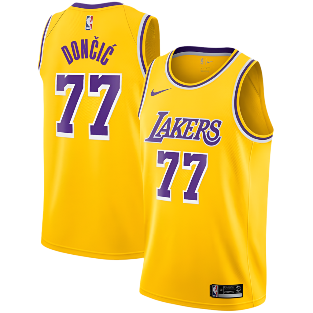 Luka Dončić Lakers Home Jersey (DELIVERS IN ~5 DAYS!)