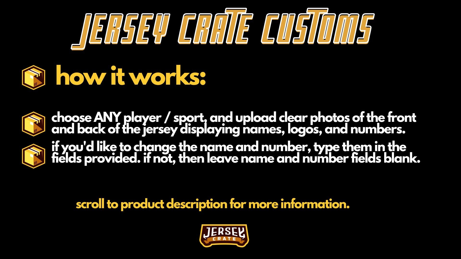 Jersey Crate Customs