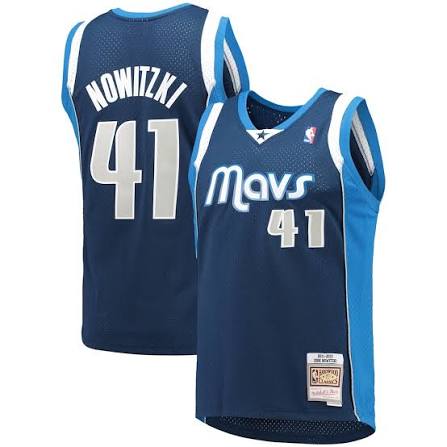 Mavericks - Dirk Nowitzki #41 Retro Edition (All Colorways)