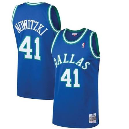 Mavericks - Dirk Nowitzki #41 Retro Edition (All Colorways)