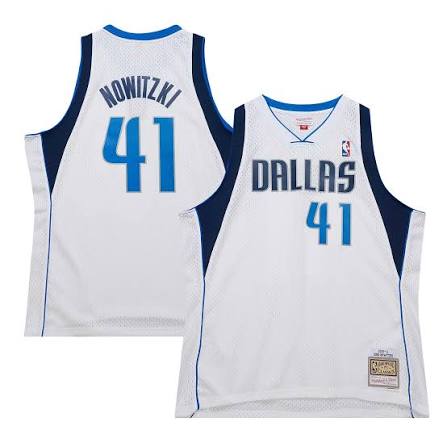 Mavericks - Dirk Nowitzki #41 Retro Edition (All Colorways)