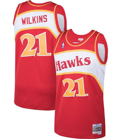 Hawks - Dominique Wilkins #21 Retro Edition