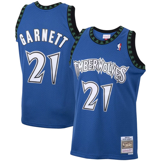 Timberwolves - Kevin Garnett Retro Edition #21 (All Colorways)