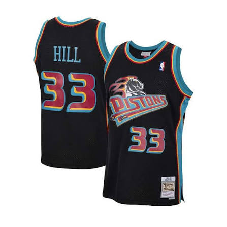 Pistons - Grant Hill #33 Retro Edition (All Colorways)
