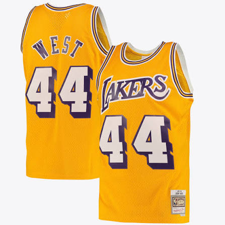 Lakers - Jerry West Retro Edition #44 (All Colorways)