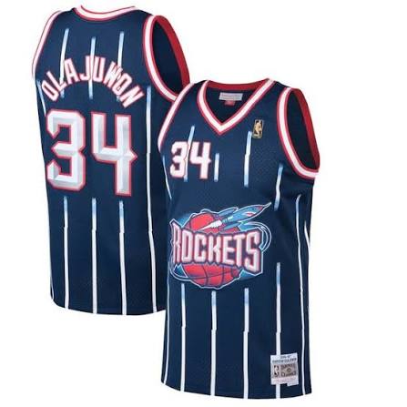 Rockets - Hakeem Olajuwon #34 (All Colorways) (Copy)
