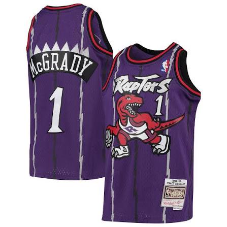 Raptors - Tracy McGrady #1 Retro Edition (All Colorways)