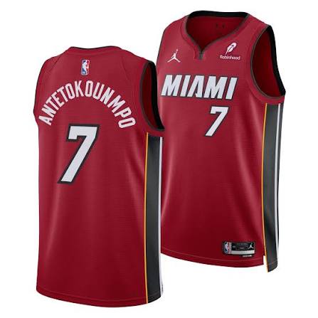 Heat - Giannis Antetokounmpo #7 (All Colorways)
