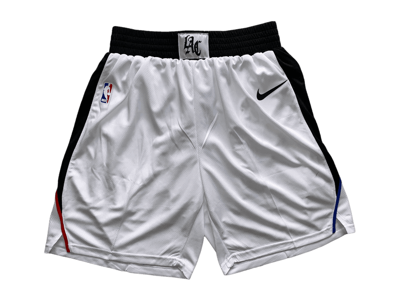 Clippers White Shorts