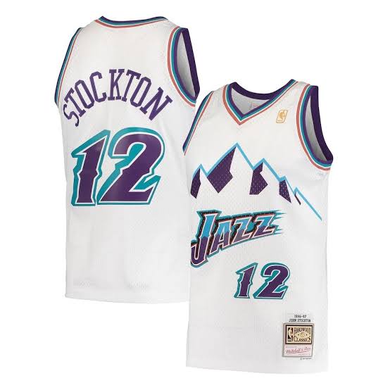 Suns - John Stockton Retro Edition #12 (All Colorways)