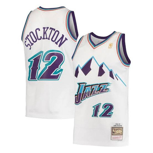 Jazz - John Stockton Retro Edition #12 (All Colorways)