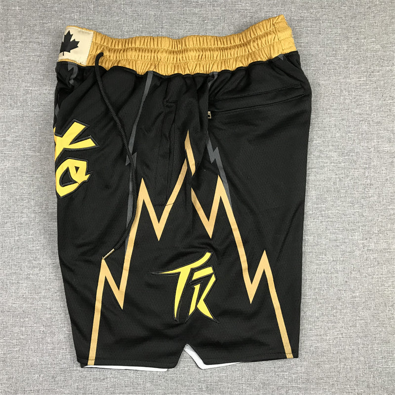 Raptors Classic Black & Gold Shorts