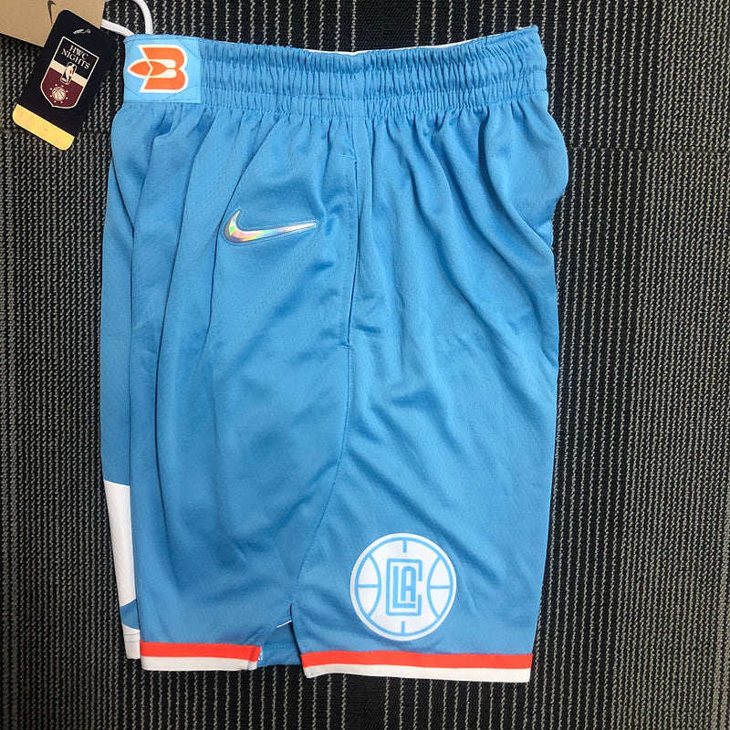 Clippers Baby Blue Team Shorts