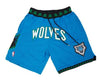 Minnesota Timberwolves Blue Classic Shorts