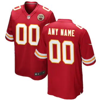 Chiefs Red Custom – Jersey Crate