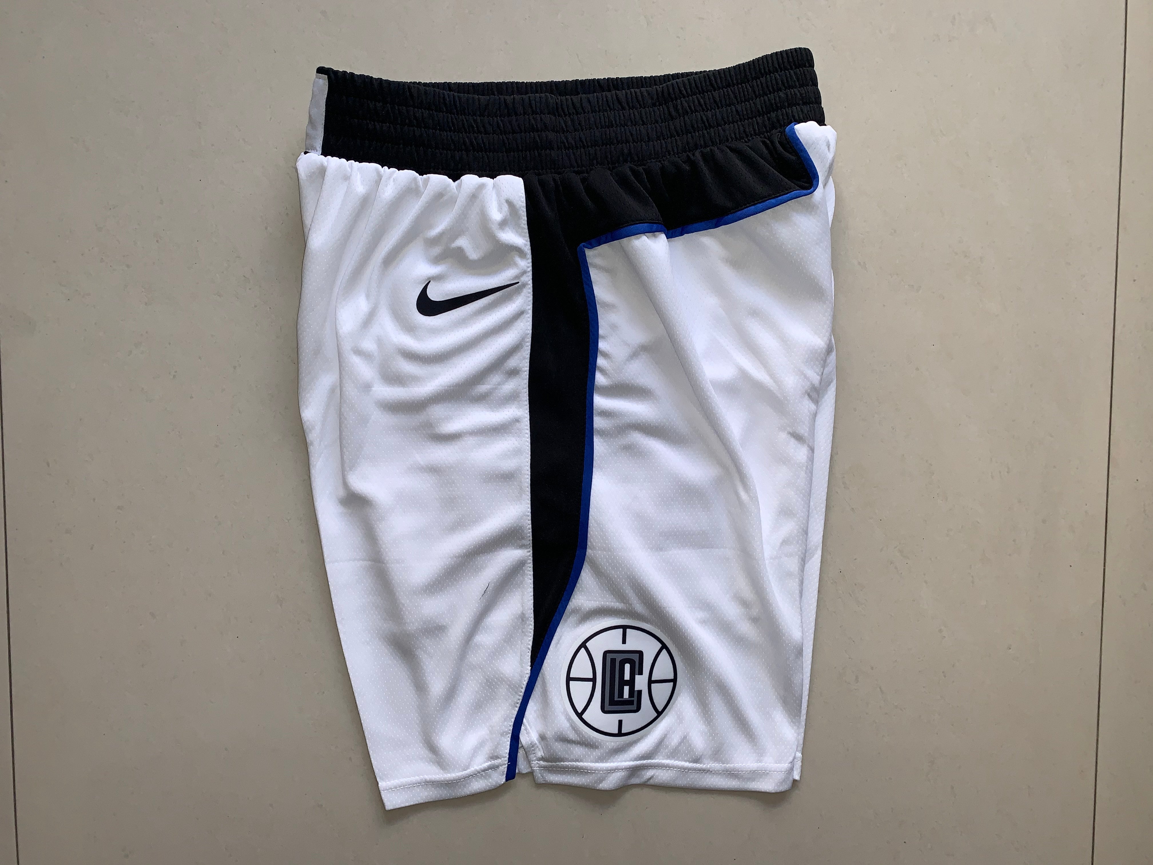 Clippers White Shorts