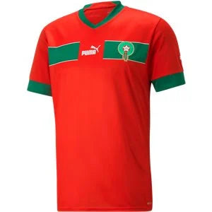 2022 World Cup Morocco Home Kit (Custom)