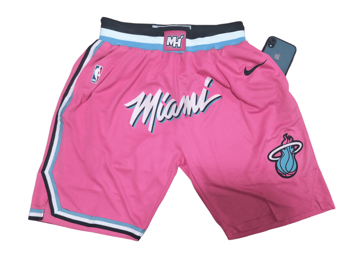 Miami Heat Pink Classic Shorts