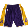 Lakers Purple Team Shorts