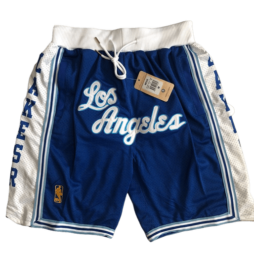 Lakers Blue LA Shorts