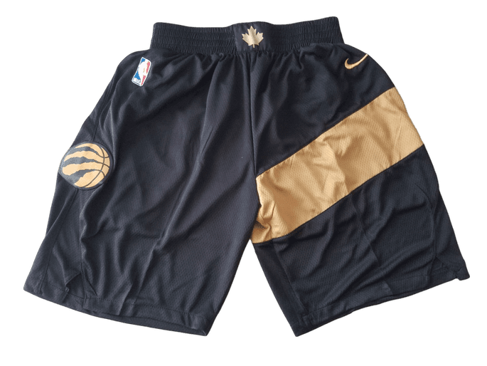 Raptors Black Team Shorts