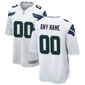 Seahawks White Custom – Jersey Crate