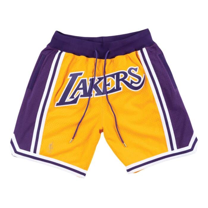 lakers retro shorts
