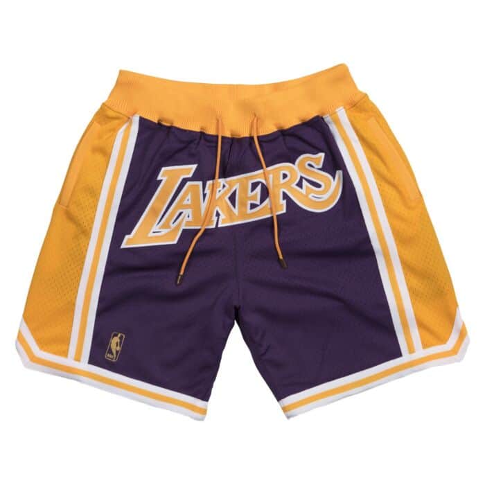 Lakers Blue LA Shorts – Jersey Crate