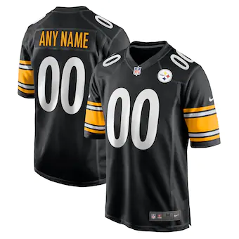 Steelers Black Custom – Jersey Crate