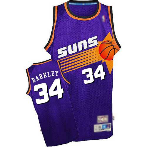 Bootleg Handmade Phoenix Suns Jersey #34 Barkley Custom Patches