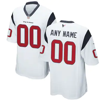 Texans White Custom – Jersey Crate