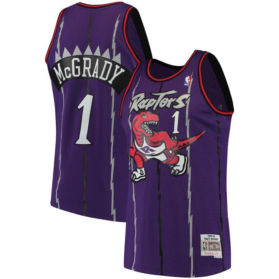 NBA_ Retro Vintage Classic Tracy #1 McGrady Basketball Jersey Short Purple  White Black Wholesale Cheap NCAA College Mens Vince #15 Carter Jerseys''nba ''jersey 
